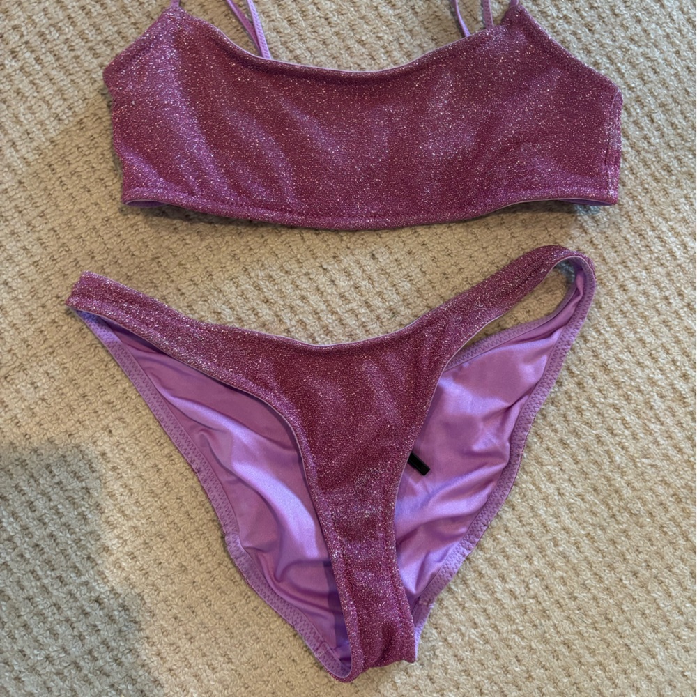Triangl Shimmering Lilac Swimwear